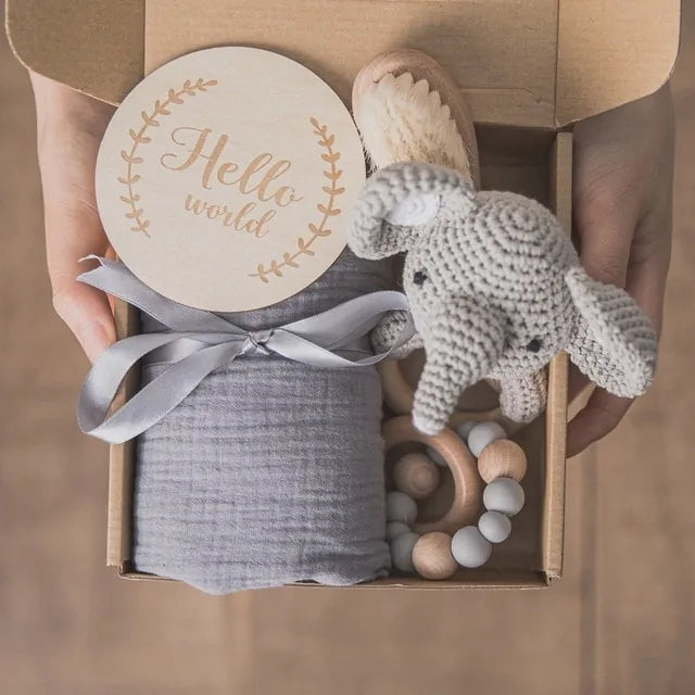 Baby essentials gift box